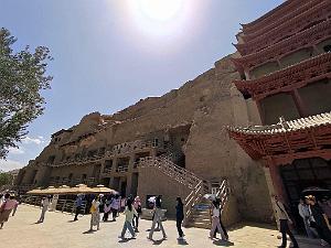 DUNHUANG - 074 -Grottes de Mogao 